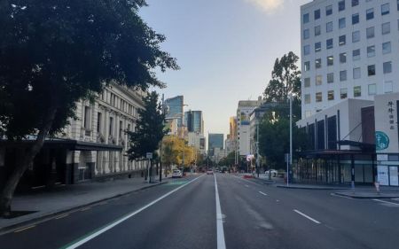 Eerie quiet NZ