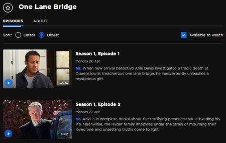 TVNZ - One Lane Bridge